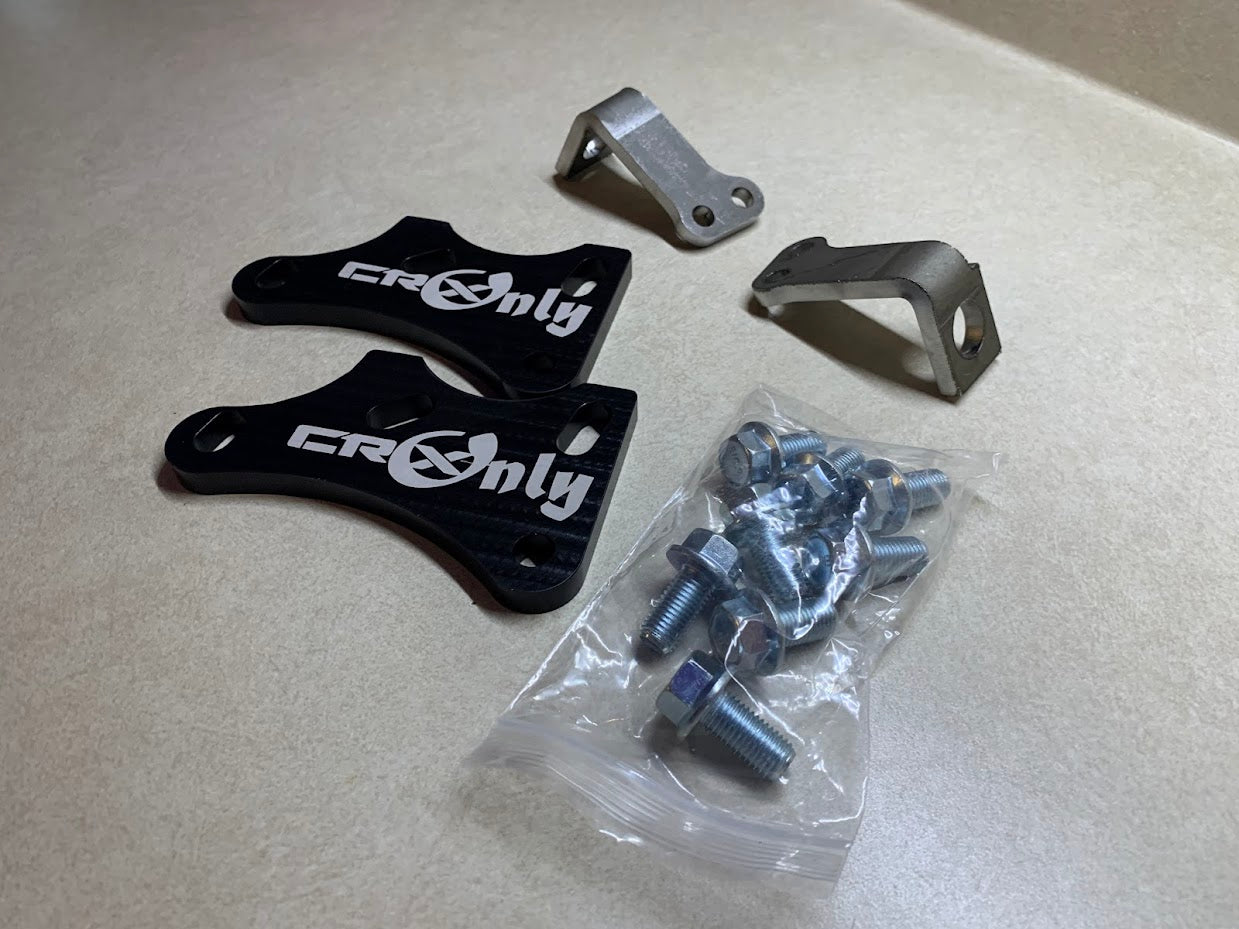 CRX Rear Disk Conversion for Rear Drum Brake Trailing Arms