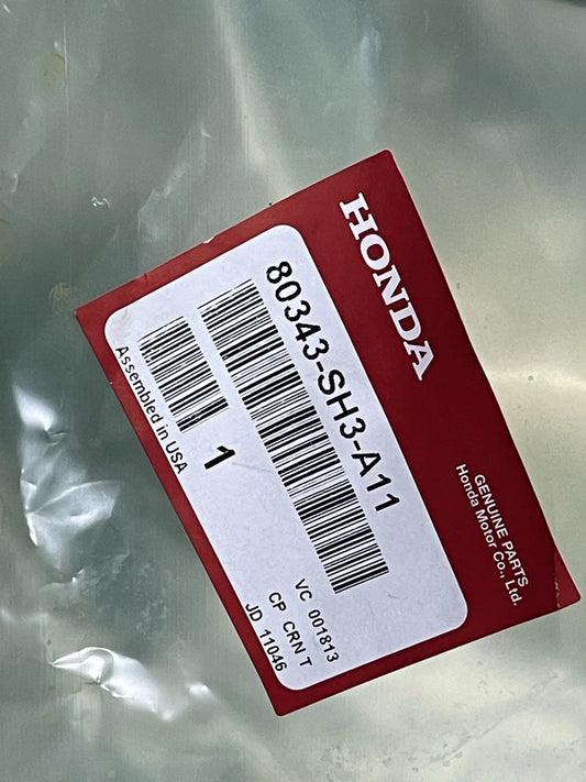 NOS 88-91 Honda CRX A/C Receiver Pipe C OEM **RARE** 80343-SH3-A11