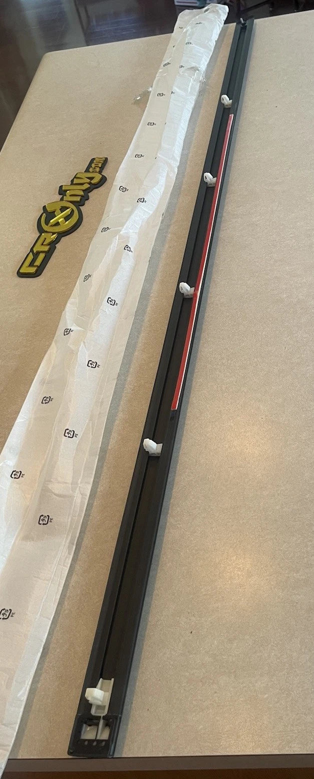 NOS OEM 90-91 Honda CRX Left Door—Driver Side Protector Molding. NEW