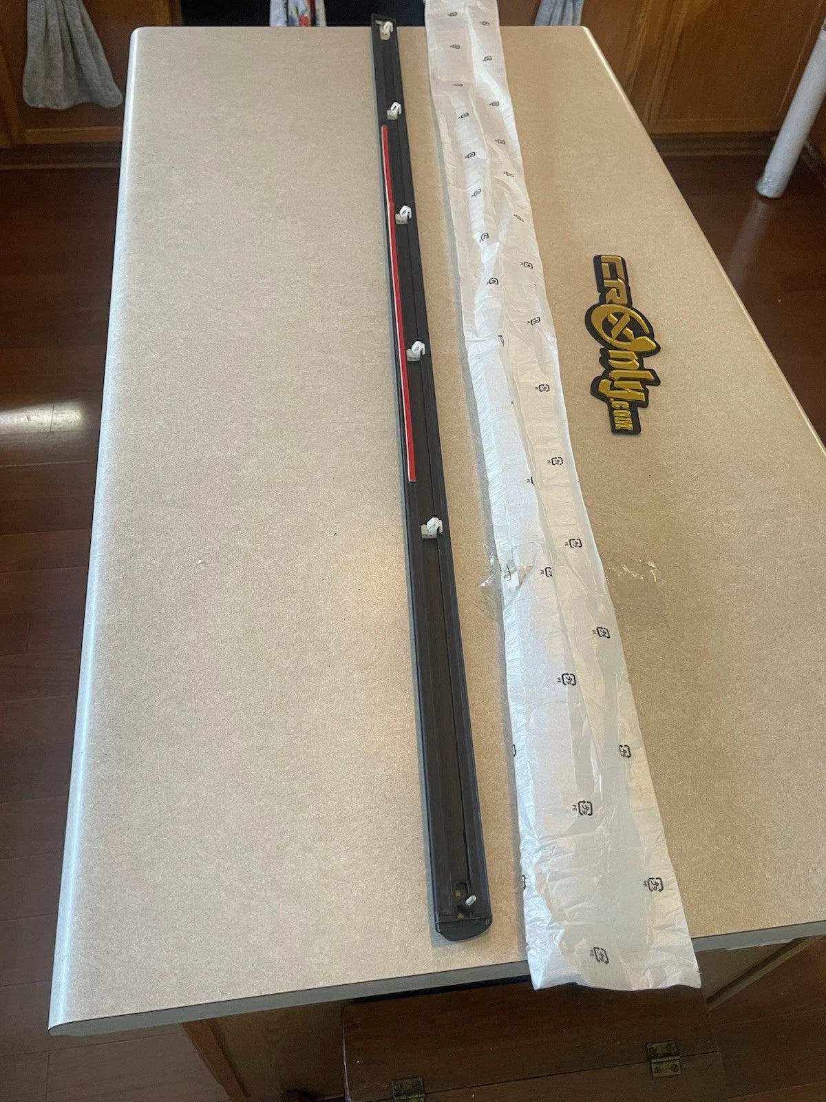 NOS OEM 90-91 Honda CRX Left Door—Driver Side Protector Molding. NEW