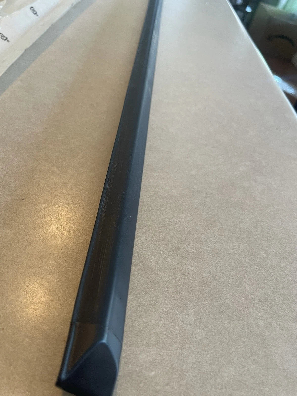 NOS OEM 90-91 Honda CRX Left Door—Driver Side Protector Molding. NEW