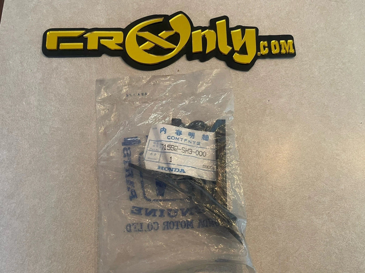 88-91 Honda CRX Left Rear BUMPER BRACKET Left D/S SLIDE OEM NOS New