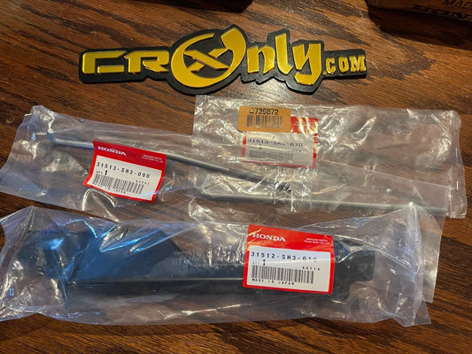 HONDA GENUINE 88-91 Honda CRX Battery Hold Down Plate OEM NOS With J-bolts
