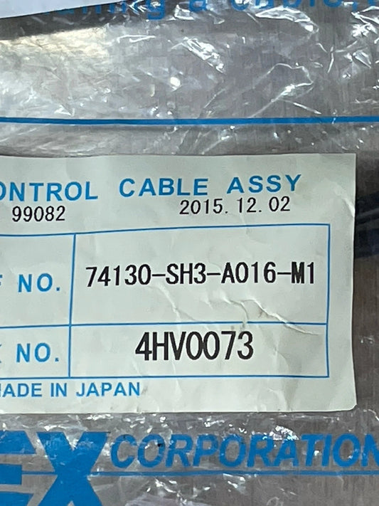 NOS 88-91 Honda CRX Hood Latch Release Cable. **RARE** 74130-SH3-A01