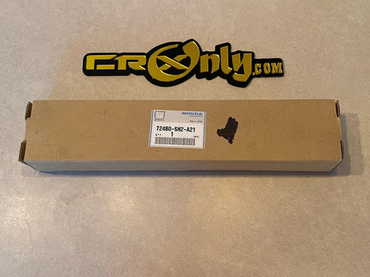 90-91 Crx Door interior B Pillar Sash Metal Trim Driver Side 72480-SH2-A21. NOS