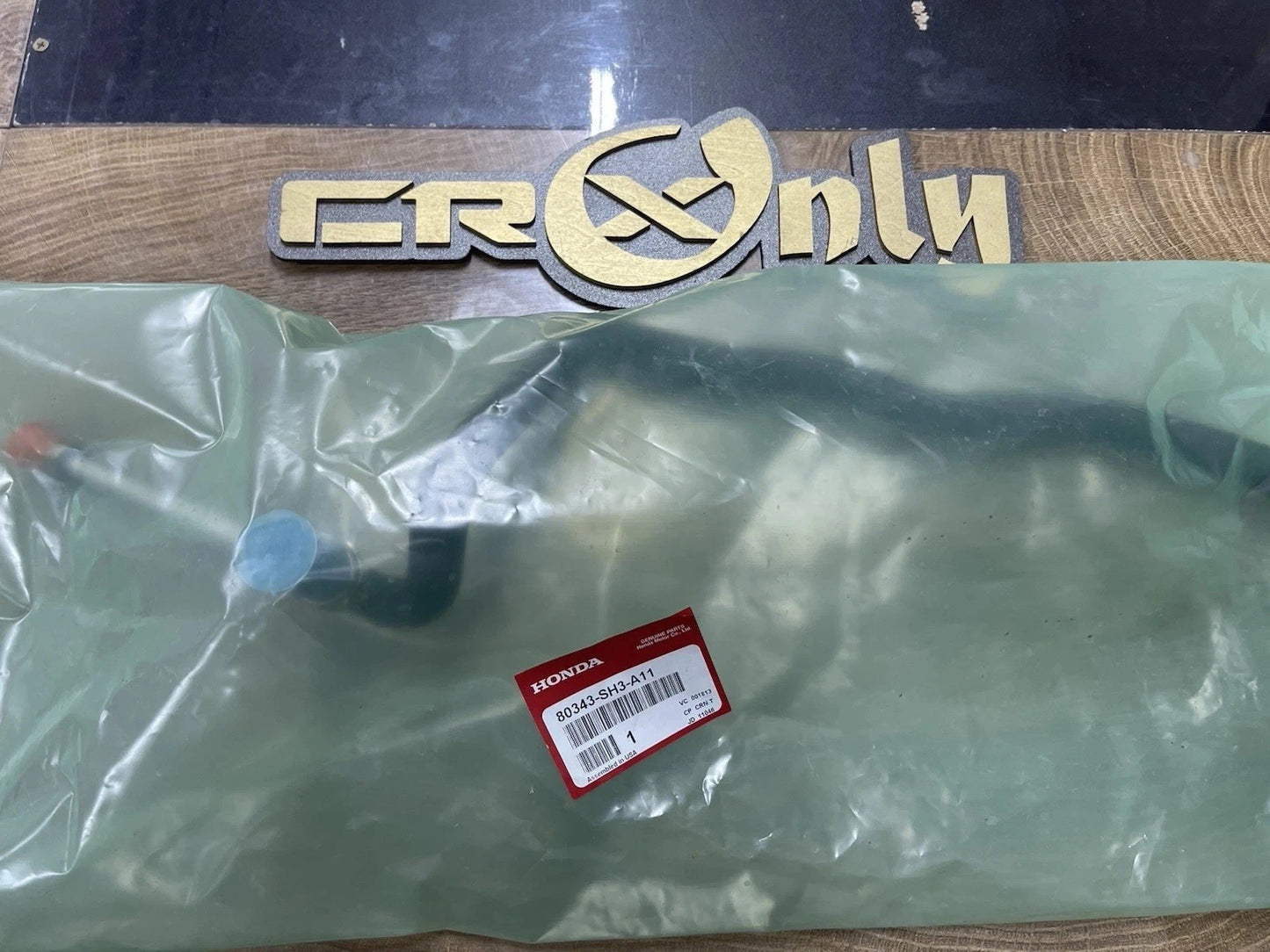 NOS 88-91 Honda CRX A/C Receiver Pipe C OEM **RARE** 80343-SH3-A11