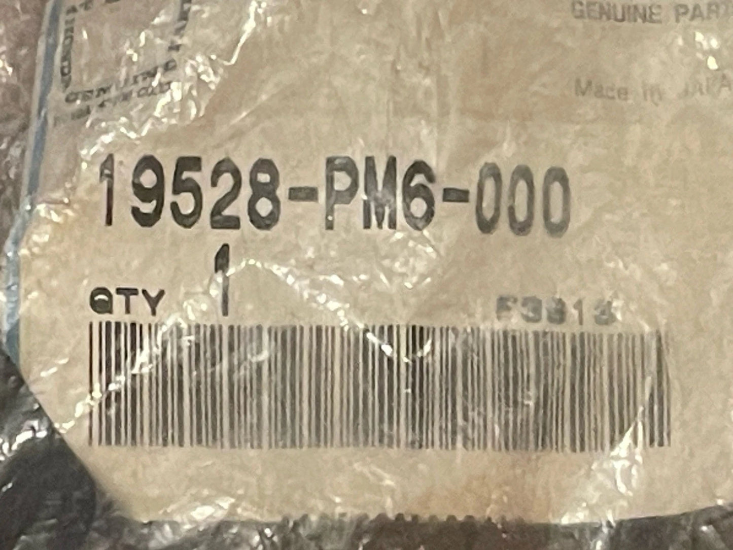 NOS 88-91 Honda CRX PCV Hose OEM **RARE** 19528-PM6-000