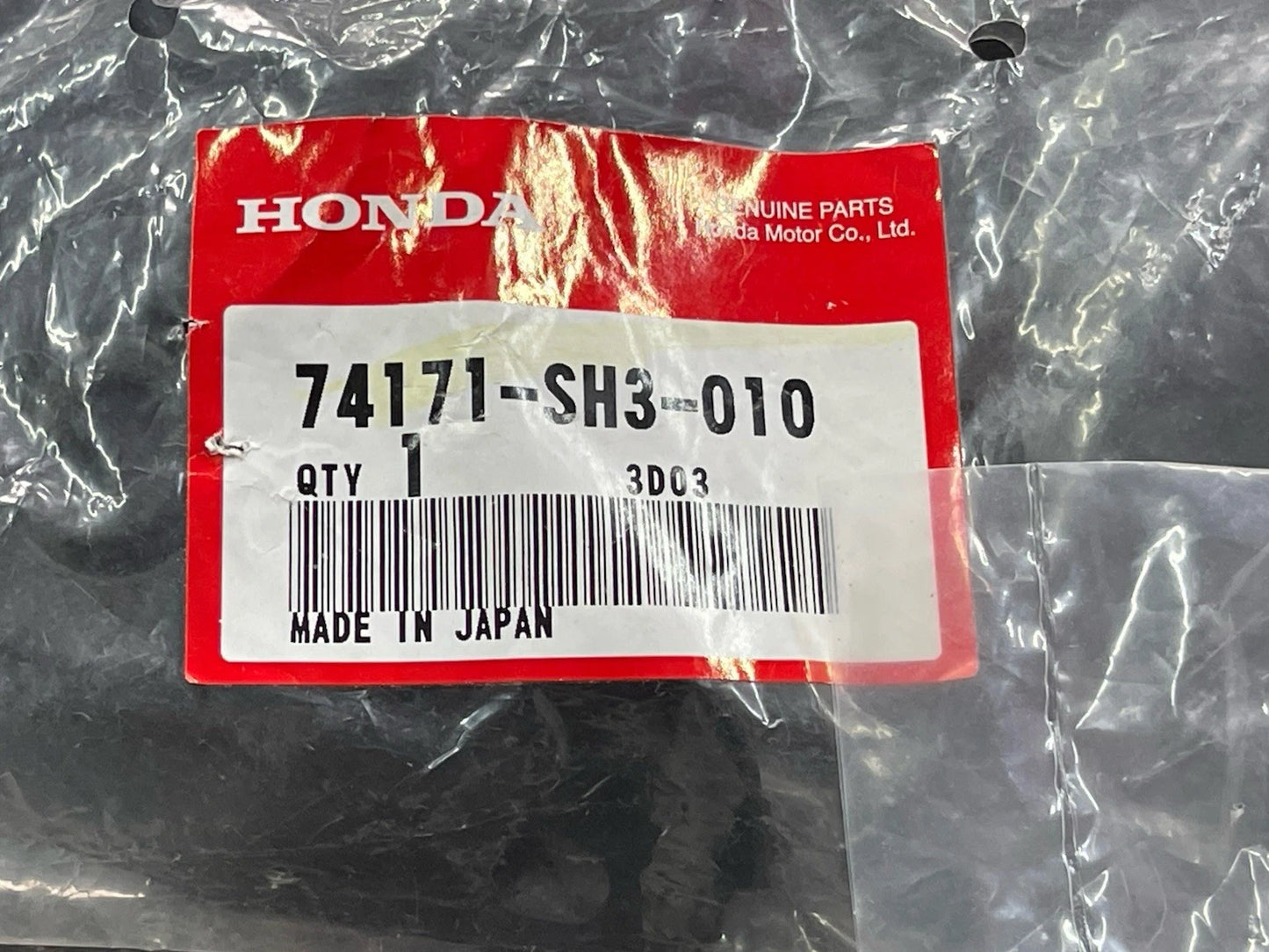 1988-1991 Civic CRX Radiator Upper Bracket Set Pair Left & Right OEM NOS **RARE*