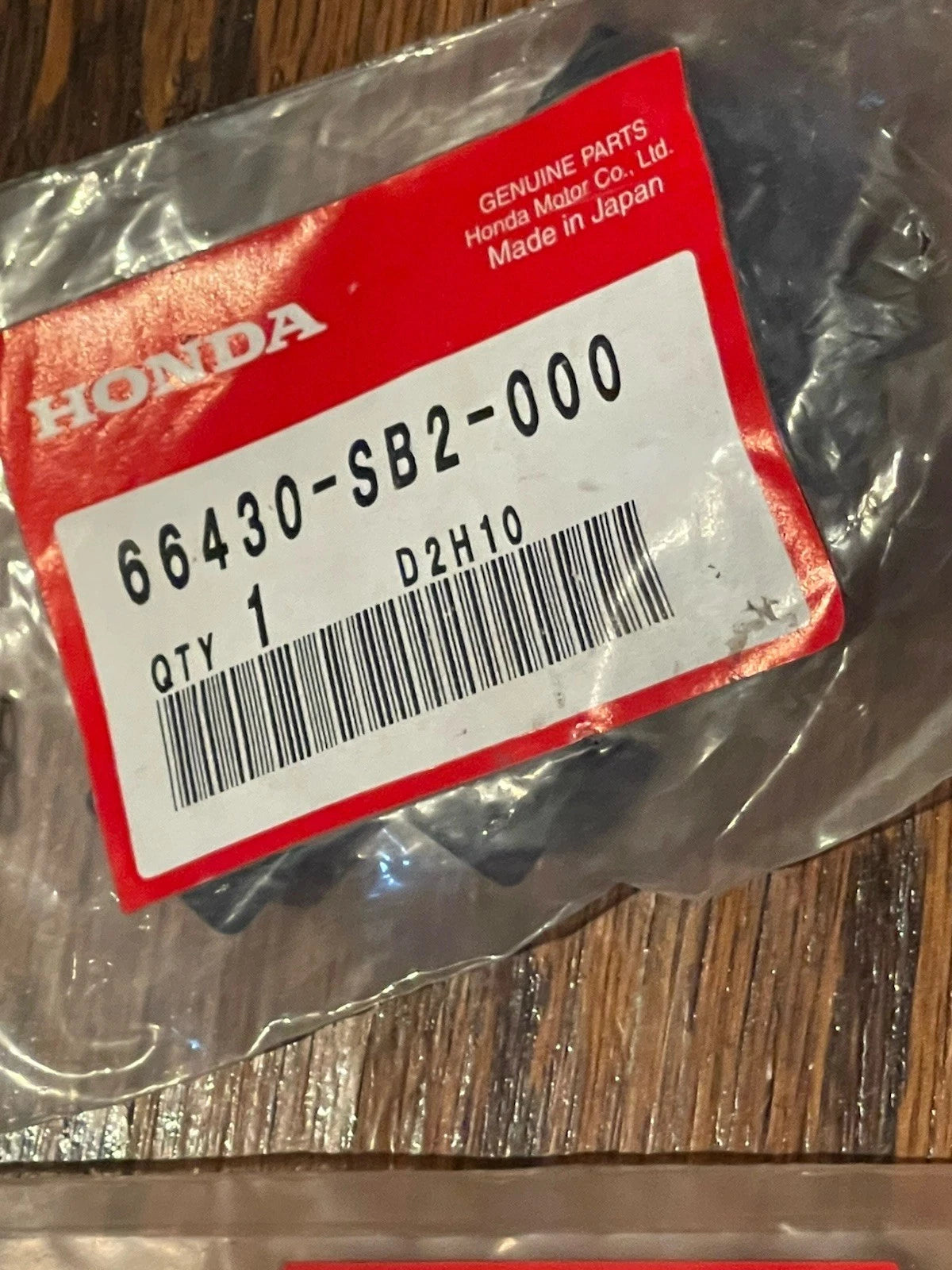 88-91 Honda CRX Glove Box Latch Striker, Hinges And Hinge Pins NOS NEW