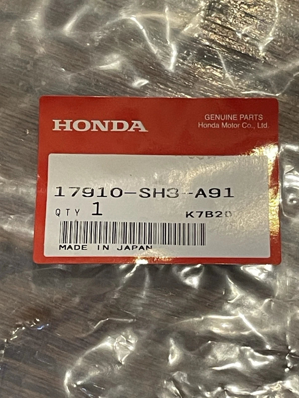 OEM NOS NEW Throttle Cable For Honda CRX SI 17910-SH3-A91