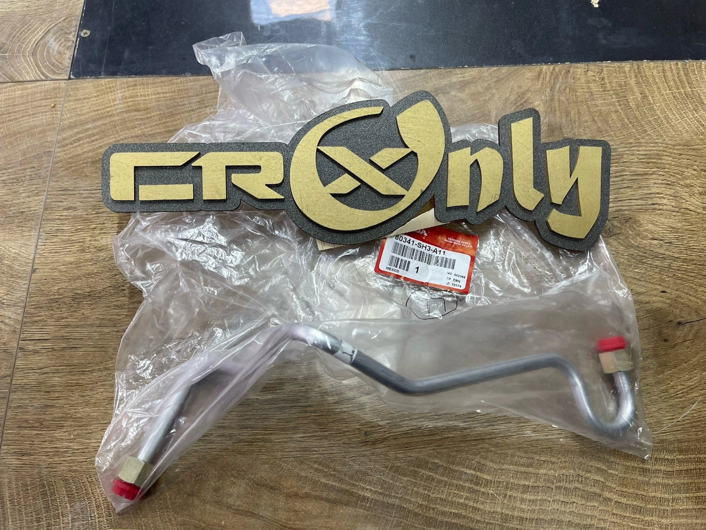 NOS 88-91 HONDA CRX A/C Line Receiver Pipe A OEM **RARE** 80341-SH3-A11
