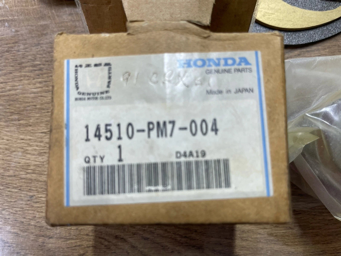 NOS OEM Timing Belt Tensioner 88-91 Honda CRX *RARE* 14510-PM7-004