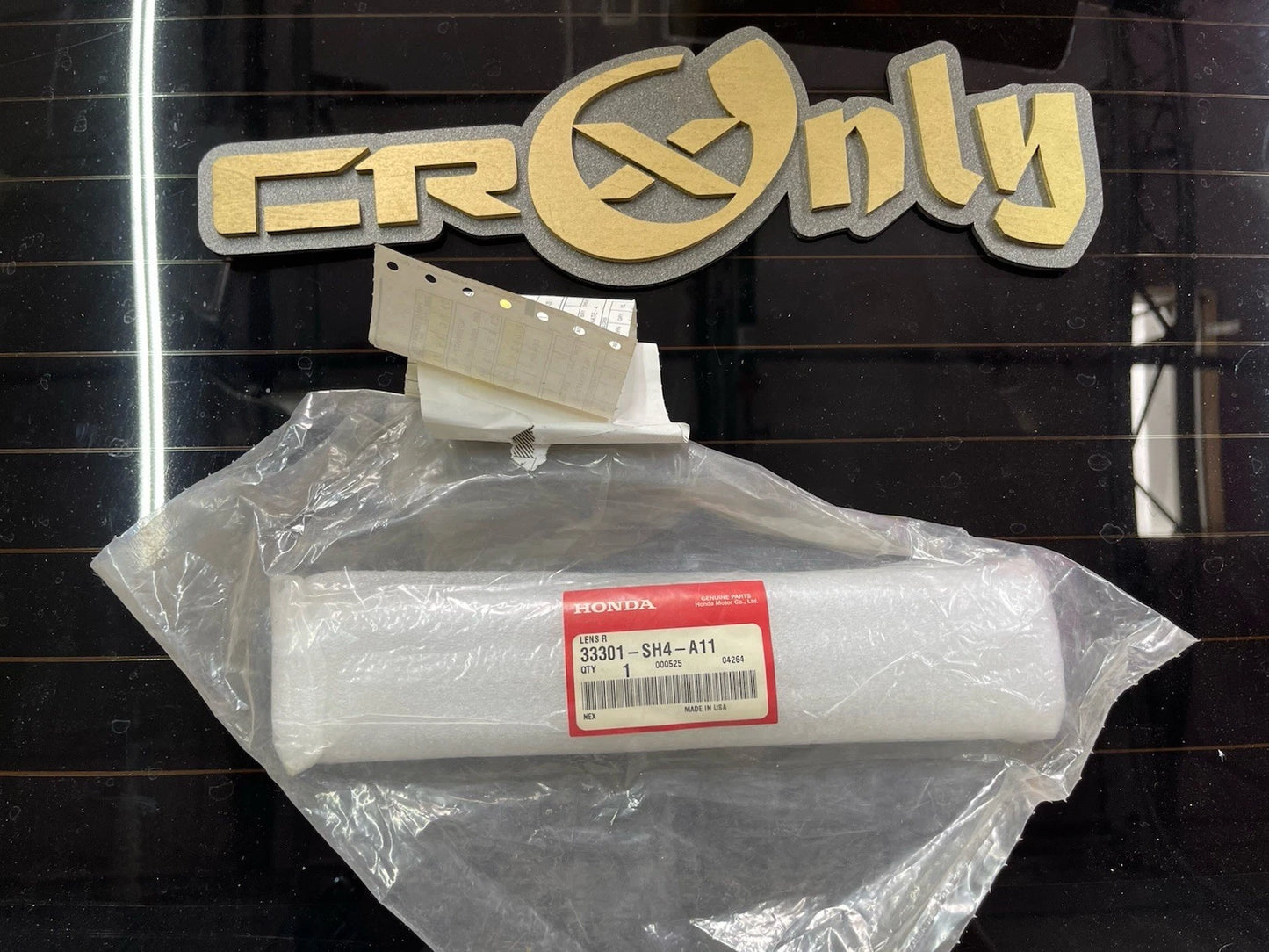 Honda CRX 90-91 Oem Stanley Bumper Lens NOS OEM Right/Pass Side New In Package