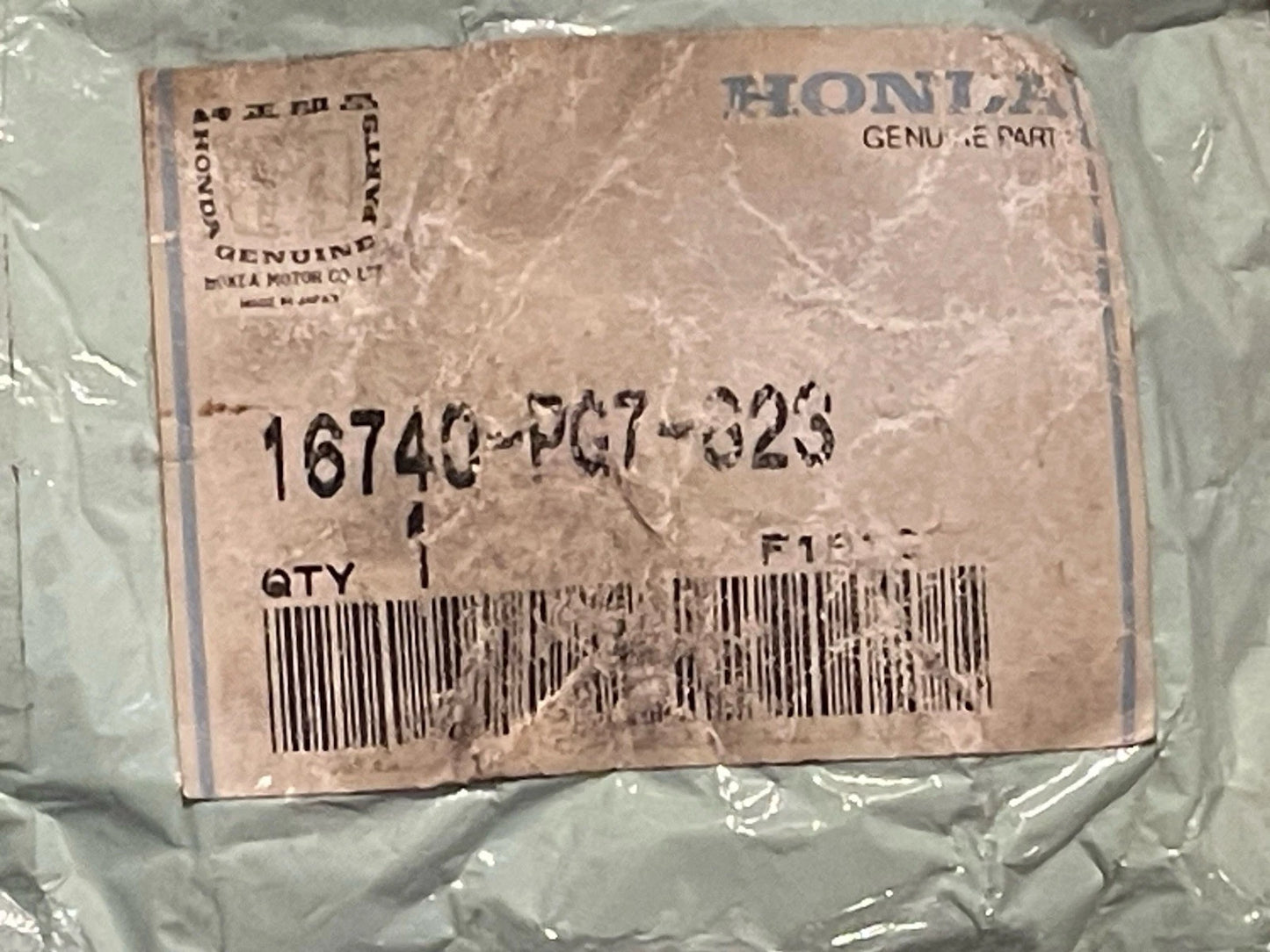 88-91 Honda CRX 1.6L Fuel Injection Pressure Regulator OEM NOS NEW